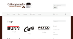 Desktop Screenshot of coffeemakersetc.com